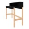 Manhattan Comfort Bowery Desk, Black and Oak 309AMC182 - alternate 5